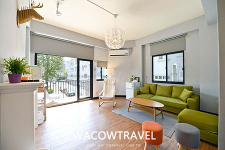 台南北區民宿-北歐‧小綠境